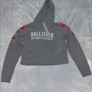 Hollister Gray Pullover Hoodie